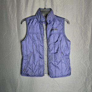 Polo Jeans Co. Reversible Full Zip Women’s Blue Gray Vest S (Retired )